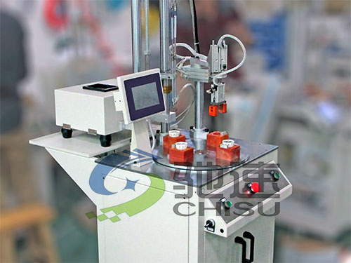 LED球泡燈自動(dòng)上螺絲設(shè)備-2軸機(jī)械手